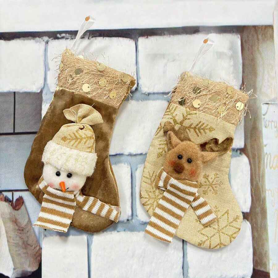 3pcs Christmas Decoration Stoc - Christmas Stocking Hanging review and price