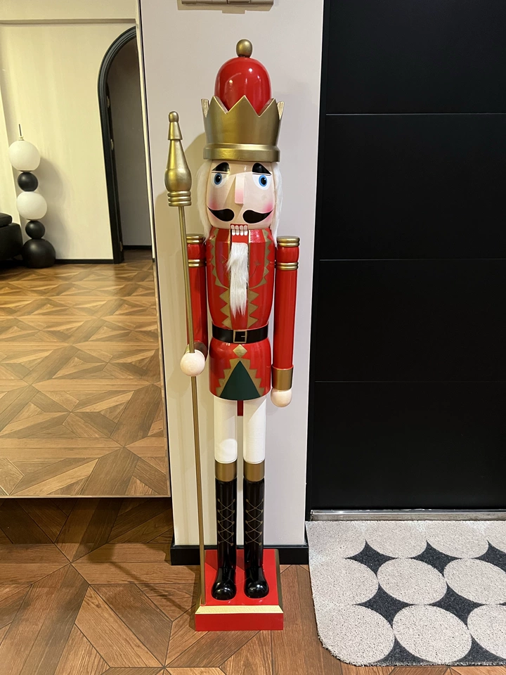 Cafe Decorative Ornament 120cm - Nutcracker Figurine review and price