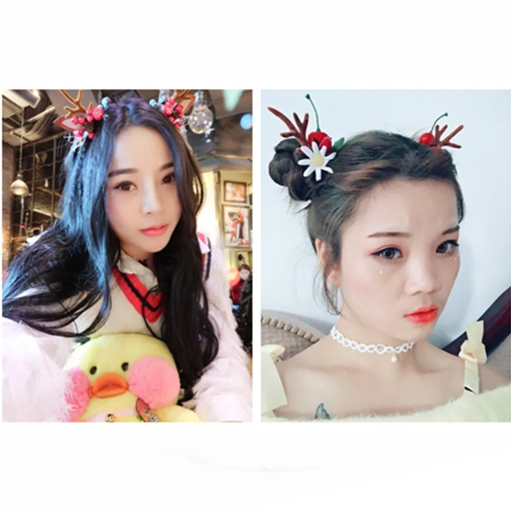 Handmade brown Simulation Deer - Reindeer Antlers Headband review and price