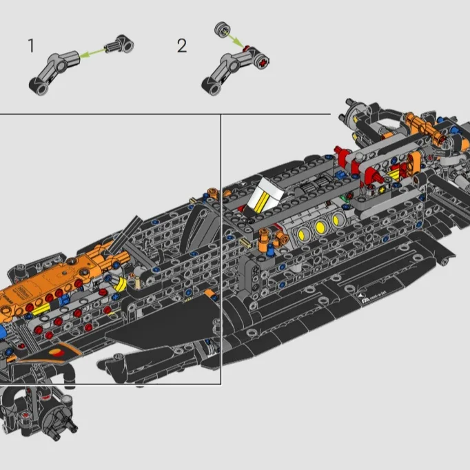 Technical McLarensed Racing Ca - Lego Set Technic review and price