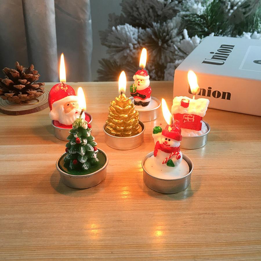 3Pcs Christmas Decorative Cand - Holiday Candle Set review and price