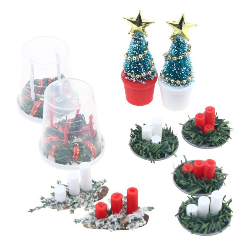 ! 1:12 Miniature Dollhouse Chr - Holiday Candle Set review and price