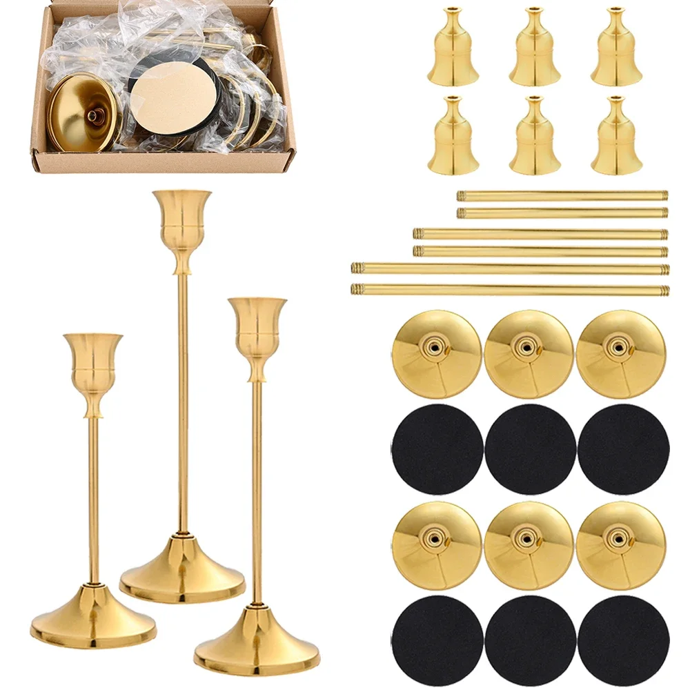 6 Sets Candle Holders Vintage  - Holiday Candle Set review and price