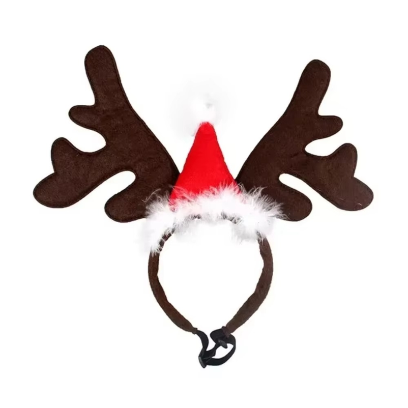 5PCSPet Christmas Reindeer Ant - Reindeer Antlers Headband review and price