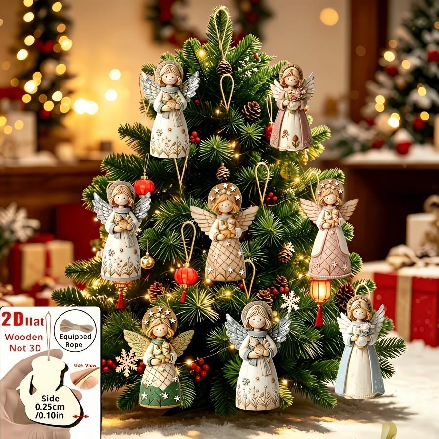 1/5/10/20/50/100pcs 2D Templat - Christmas Tree Artificial review and price