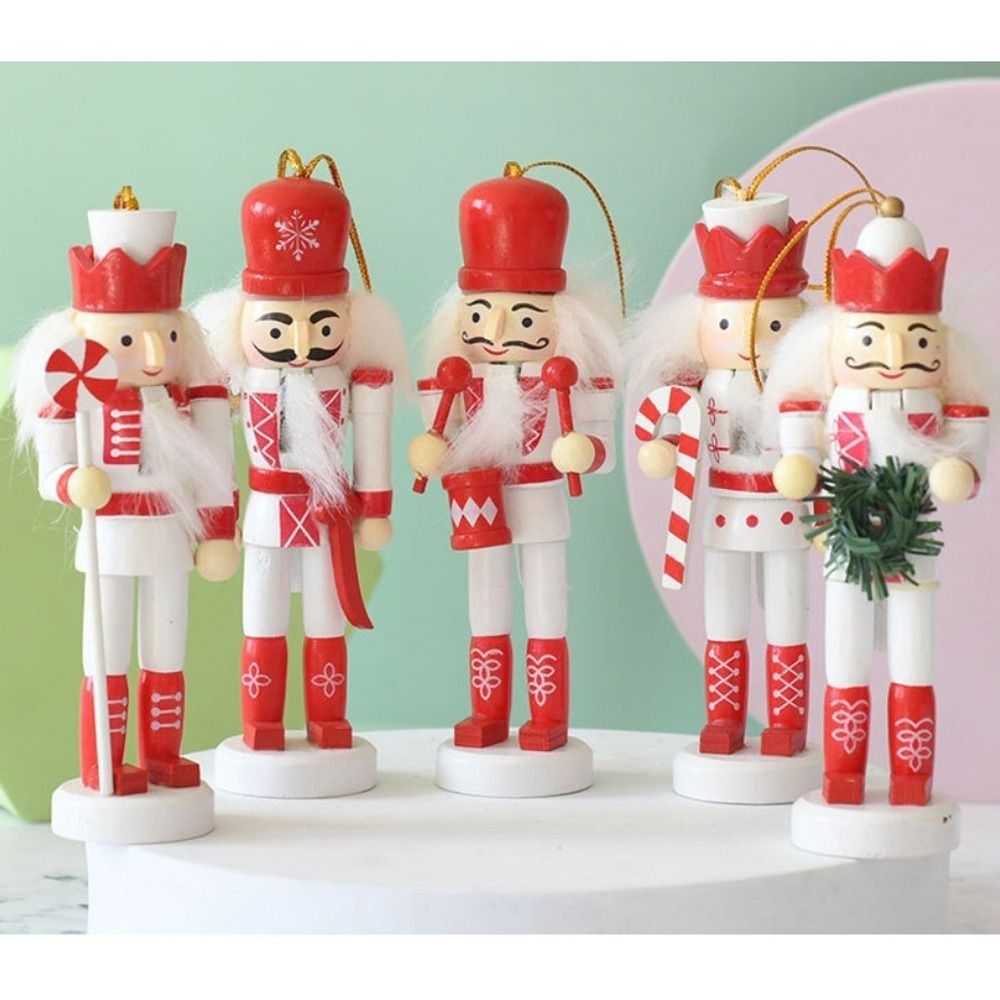 5PCS Merry Christmas Handicraf - Nutcracker Figurine review and price