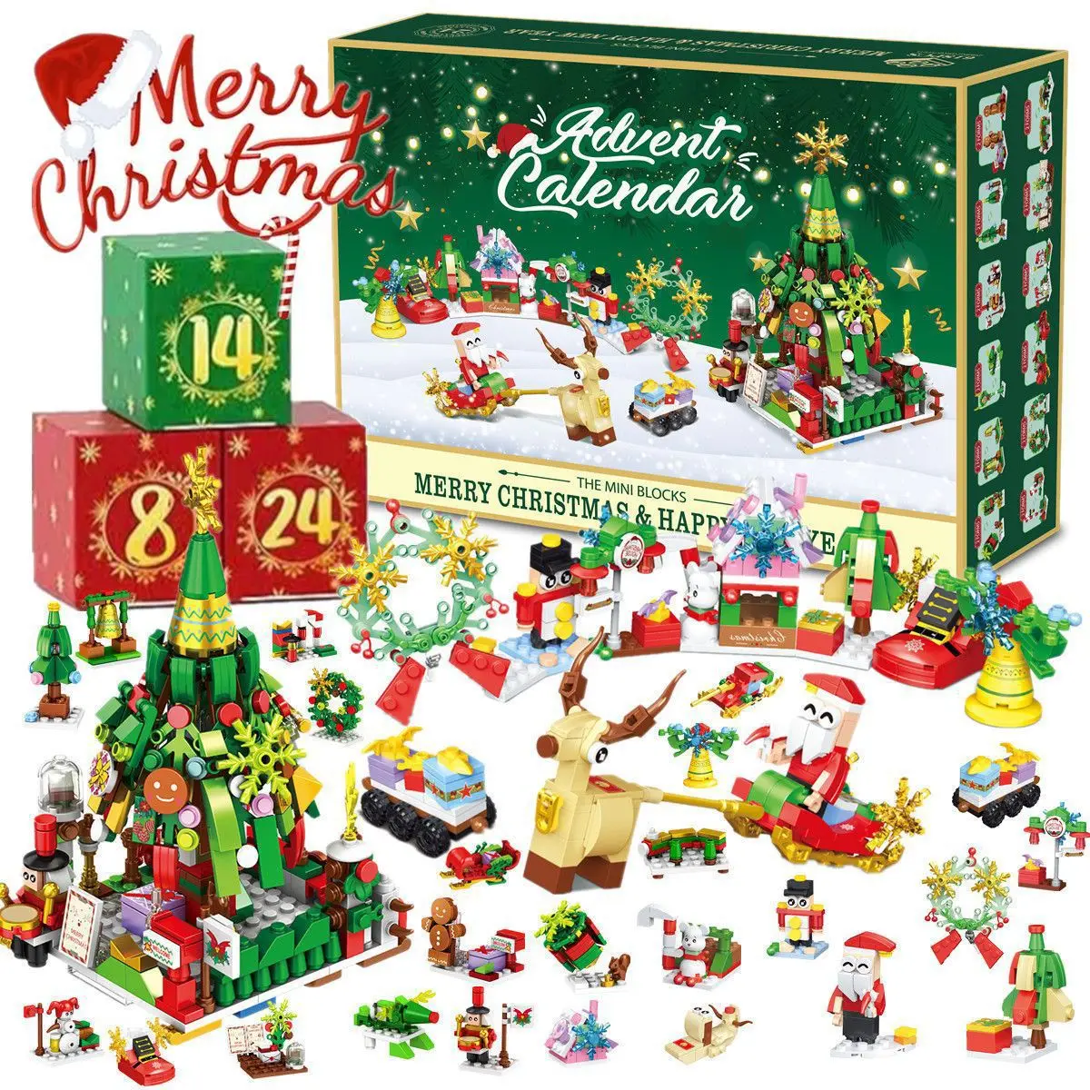 New 24Years Christmas building - Lego Set Technic review and price